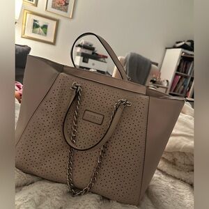 GUESS Beige Tote Bag